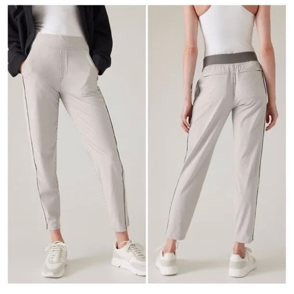 Athleta Brooklyn Textured Ankle Pant